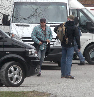 P� plass: Little Steven var p� plass under dagens band�ving i B�rum. Foto: Gullik Media/ Marius Gulliksrud.