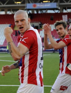 Tromsøs Kobra ble matchvinner med hælen