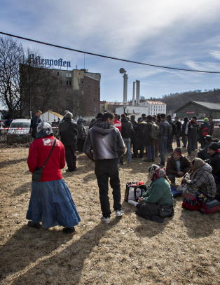 Romfolk har okkupert tomt hybelhus i Oslo