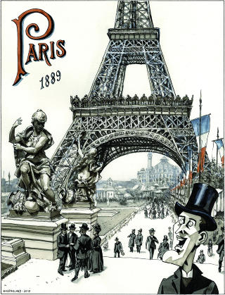 STORE BYER: Munch reiste mye rundt omkring i Europa, til byer som Berlin og Paris.