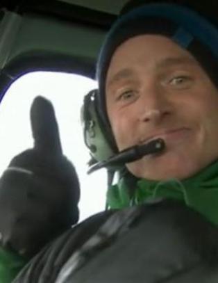 Her tror han at den t�ffe �71 grader nord�-etappen er over