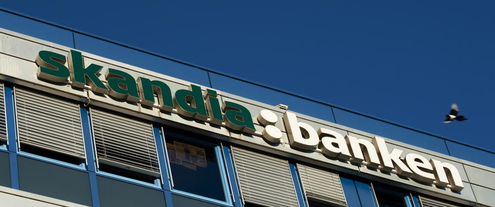Sinte bankkunder r�mte til Skandiabanken