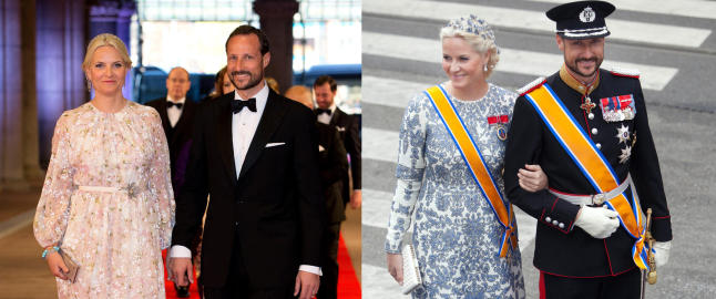 Mette-Marit gikk fra �n luksuskjole til en annen