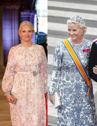 Mette-Marit gikk fra �n luksuskjole til en annen
