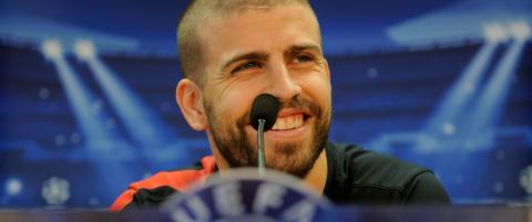Pique ber lagkameratene v�re som unger
