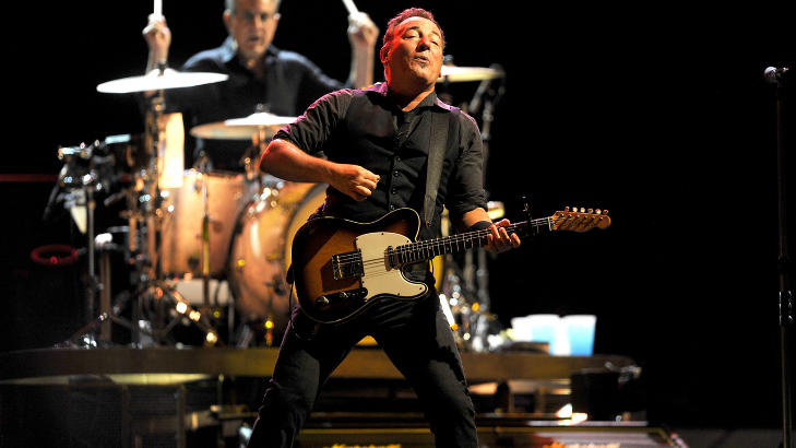 SJEFEN: Bruce Springsteen p� dag to i Telenor Arena. Foto Hans A Vedlog / Dagbladet