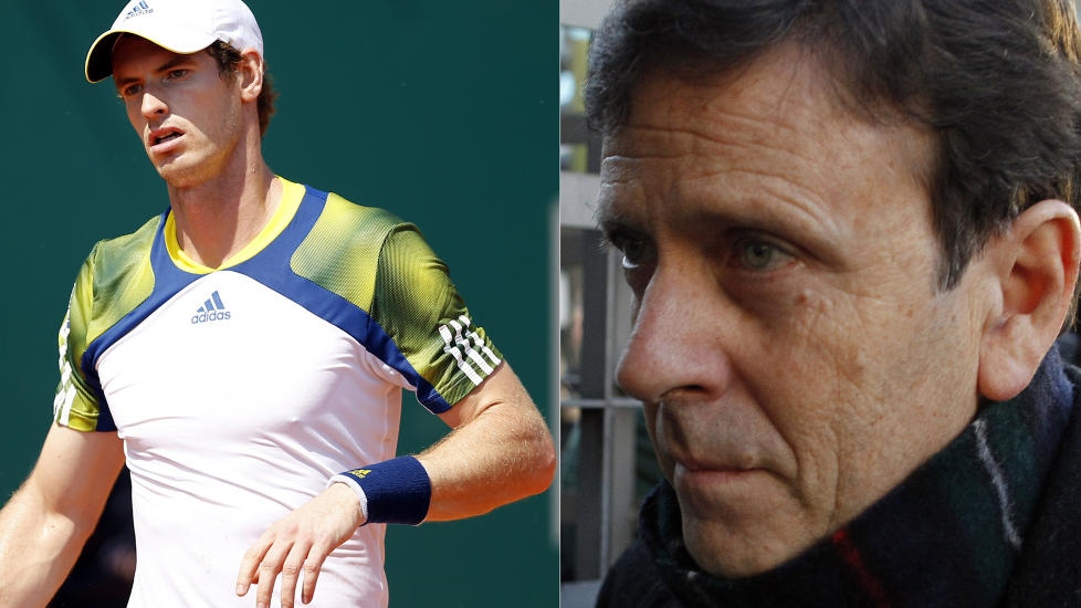 ST�RRE ENN EN VITS: Tennis-spiller Andy Murray raser mot dommen i Fuentes-saken. Han mener at destrueringen av blodposer er en t�kelegging av saken. Foto:  AP Photo/Andres Kudacki/NTB scanpix