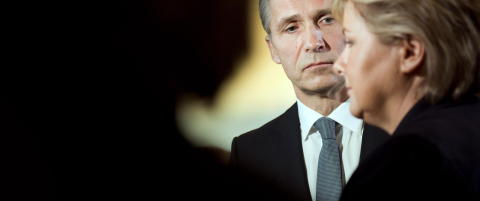 Jens nærmer seg Erna