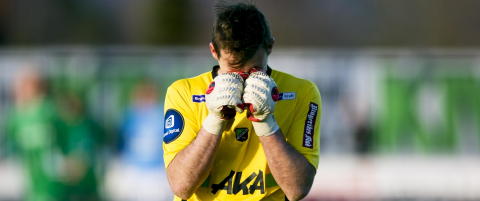 H�nefoss-keeperen f�r sviende bot av klubben