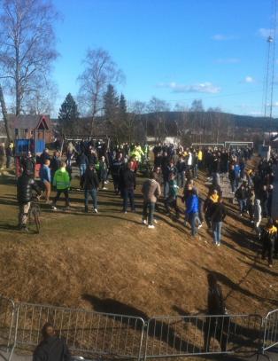 V�lerenga-casuals kom til Grorud for � sl�ss med LSK-supportere