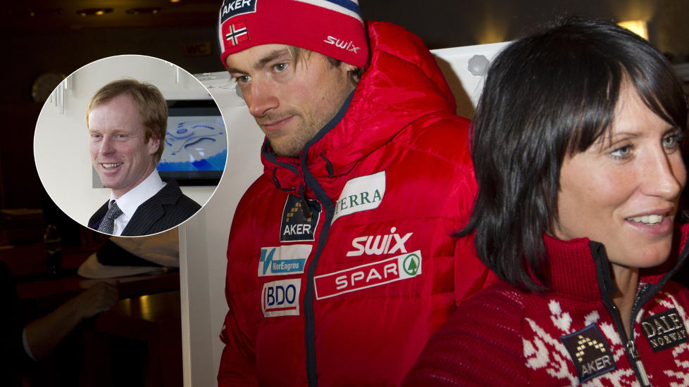 NY HOVEDLEVERAND�R: Petter Northug og Marit Bj�rgen f�r Bj�rn D�hlie som ny hovedleverand�r. Foto: Bj�rn Langsem / NTB scanpix