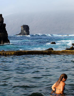 P� den ukjente kanari�ya f�r du f�lelsen av � v�re den eneste turisten