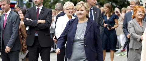 Erna langet ut mot Giske for innovasjons-latskap