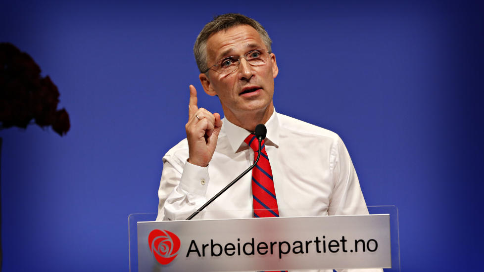Oslo 20130418. Jens Stoltenberg �pner landsm�te i Arbeiderpartiet til stor aplaus.  Foto: Jacques Hvistendahl / Dagbladet