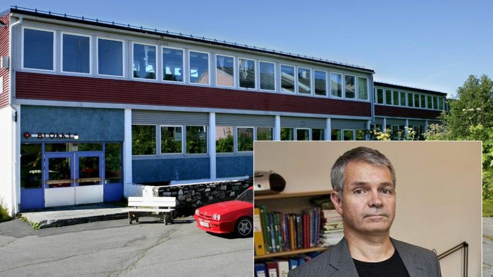 FYLLESJOKK: Instrukt�rer ved Polarshow har tatt seg inn p� Sommerlyst skole og hatt fest der. Det f�r rektor Rolf �istein Barman-Jenssen (innfelt) til � reagere sterkt.  Foto: Ole �sheim/J�rn Normann Pedersen, Nordlys