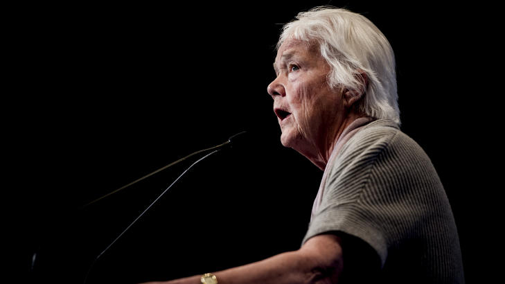 FORBANNET: Astrid N�klebye Heiberg, partiveteran, er helt imot � endre abortloven. Foto:Thomas Rasmus Skaug / Dagbladet.