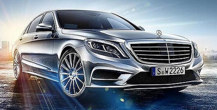 LEKKASJE: Mercedes har lettet p� sl�ret n�r det gjelder interi�ret i nye S-klasse, men ingen offisielle bilder av selve bilen er vist. Dette har imidlertid lekket p� nett. FOTO: Ukjent