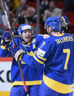 Sverige reiste seg etter sjokktapet