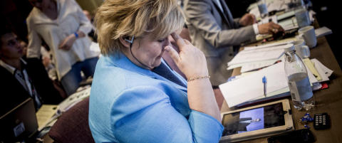Her kan Erna Solberg knapt tro sine egne øyne