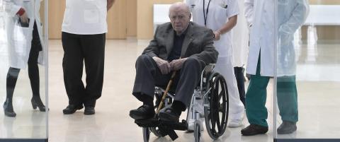 Real Madrid-legende (86) gifter seg med 36-åring