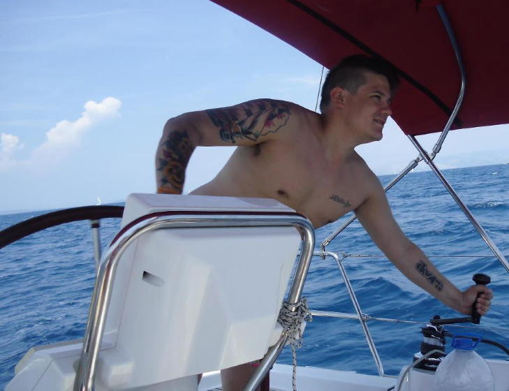 SAVNET: Anders Mosteid (27) fra Hurdal.
 Foto: BILL DIETRICH/PRIVAT