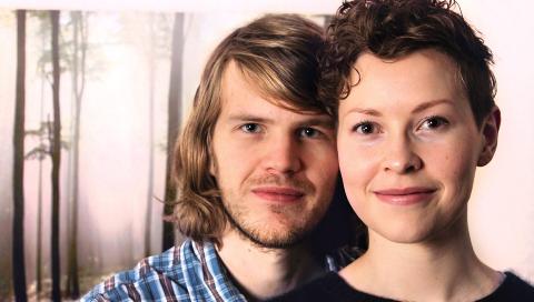 NYGIFTE: Anniken og ektemannen Erlend Strand Rokseth hadde kjent hverandre �n m�ned da hun fikk diagnosen. FOTO: Egil Nordlien, HM Foto