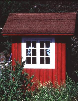 Noe forferdelig har skjedd p� sommerhytta