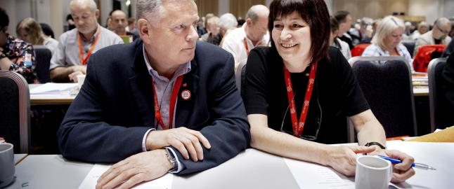 - Skulle bare mangle at ikke LOs st�rste forbund stiller krav