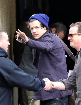 One Direction-stjernene kom seg usett inn i Norge