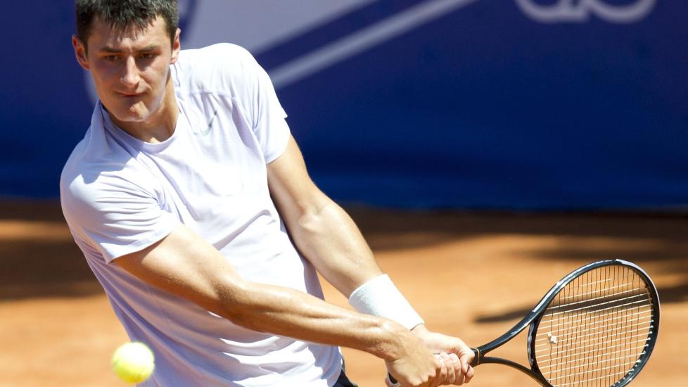 FAREN I TR�BBEL: Faren til Bernard Tomic skallet ned s�nnens treningspartner, men hevder han handlet i selvforsvar. Foto: EPA/ALEJANDRO GARCIA/NTB scanpix