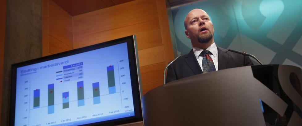 Bommet med 230 mrd kroner p� oljefondet