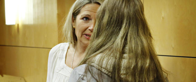 - N�r saken blir anmeldt, g�r Rune �ygard til frontalangrep p� jenta i det offentlige rom