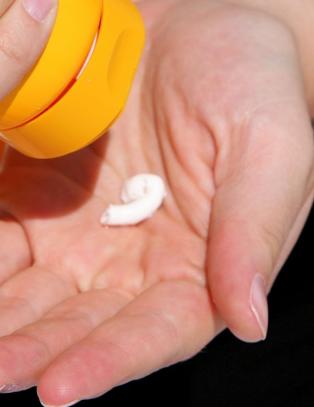 Menn f�r det oftest p� ryggen, kvinner p� leggene