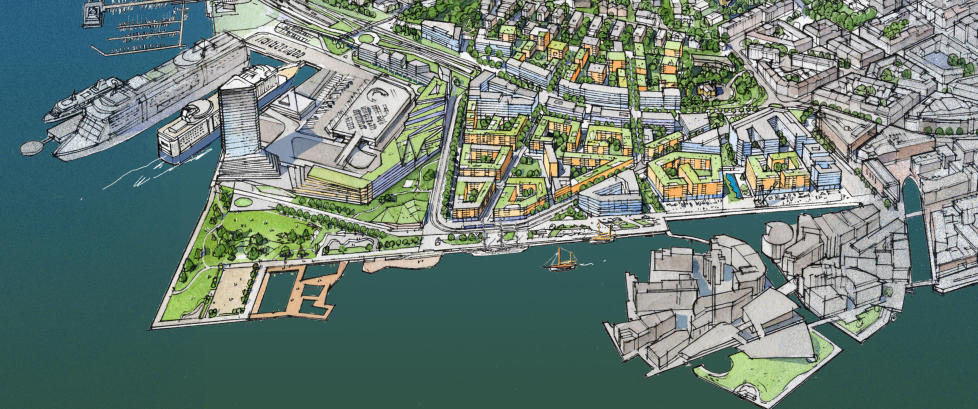 Oslos nye fjordbydel blir vanskelig � f� i havn