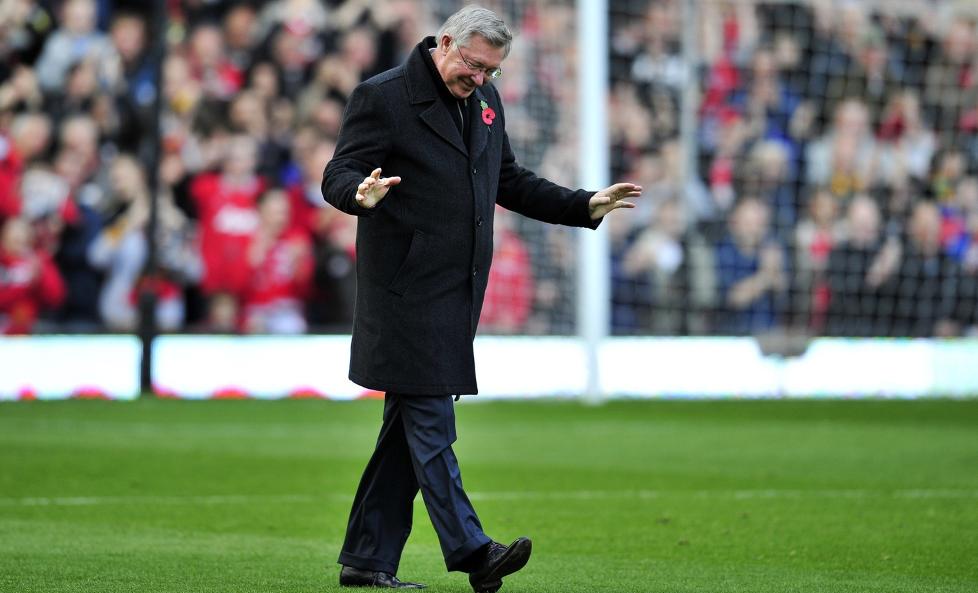 TAKKER FANSEN OG FAMILIEN:  Sir Alex Ferguson publiserte sin avskjedshilsen p� Manchester Uniteds hjemmeside i formiddag. Foto: Glyn Kirk / AP / NTB Scanpix