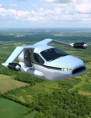 N� kommer den flyvende bilen