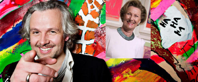 Dronningen kj�pte maleri av svigers�nnen