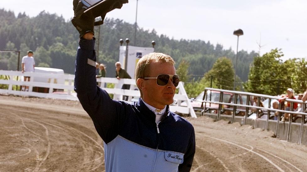 BANKERANSVARLIG. Frode Hamre blir spilt mer som banker enn noen annen i Norge. Onsdag har han ansvaret for begge bankerne i V-spillene. Foto: HESTEGUIDEN.COM.