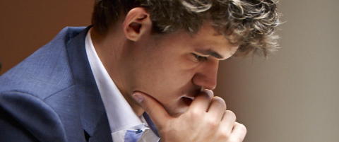 - Jeg er aldri forn�yd etter jeg har spilt remis med hvitt