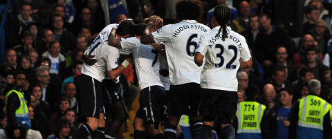 Champions League-h�pet lever fortsatt for Tottenham