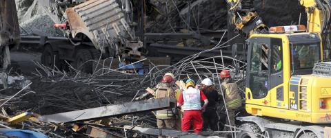 Mann funnet d�d under ruinene