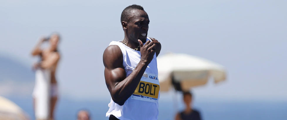 Usain Bolt m�tte ha fotofinish for � vinne