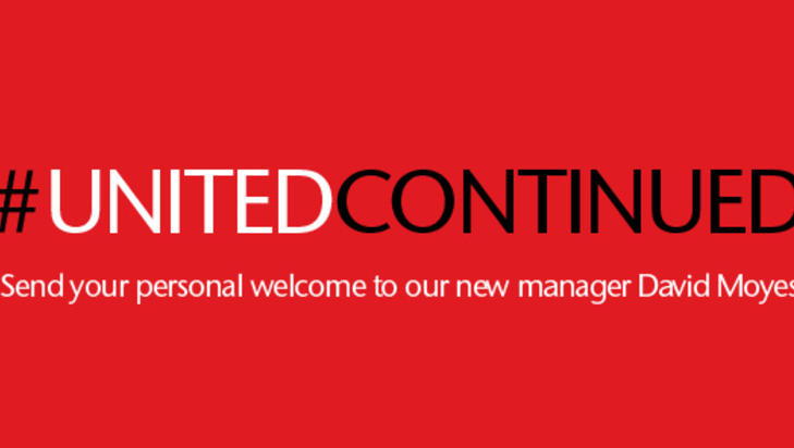 FEILTAKELSE: Manchester United la i ettermiddag ut dette bildet p� sin Facebookside. David Moyes-bekreftelsen er med andre ord ikke langt unna.