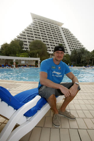 LADER OPP: Andreas Thorkildsen har brukt de siste dagene p� � samle overskudd til sesongstarten. Foto: TORMOD BRENNA