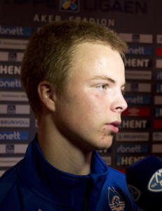 Sander (15) og H�kon (15) debuterte i Tippeligaen