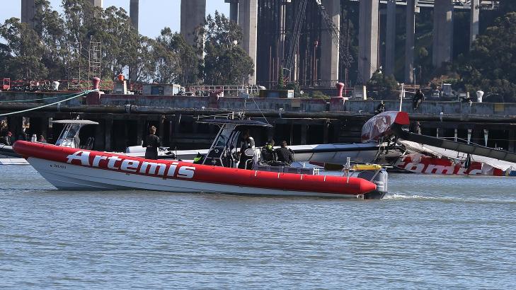 KULLSEILTE: Her er b�ten som var involvert i ulykken. Foto: Justin Sullivan/Getty Images/AFP/ NTB SCANPIX