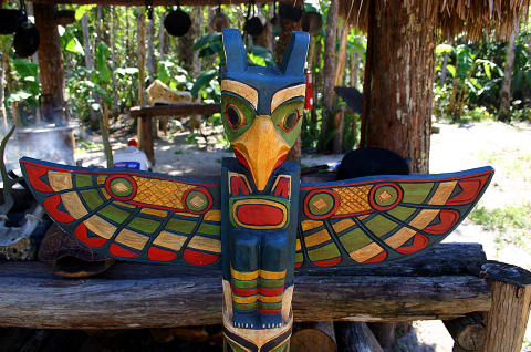  INDIANERLAND:  Bes�k Miccosukee-indianernes reservat i Everglades. Foto: KIRSTEN M. BUZZI