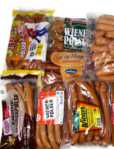 Spiser du r� l�k til wienerp�lsa, blir det sunnere