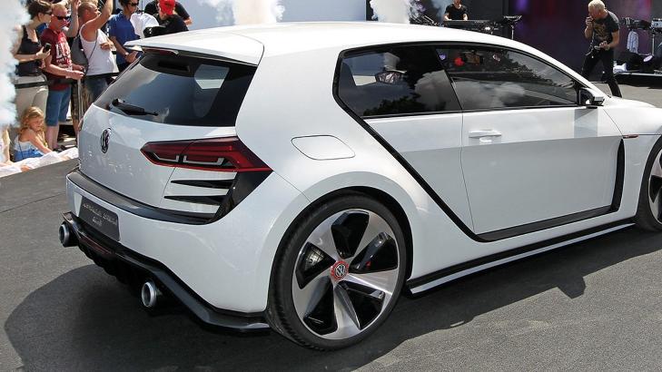 VISJON: Elementer fra Design Vision GTI kan bli brukt i Edition 40-versjonen av Golf som kommer neste �r. Foto: Produsenten