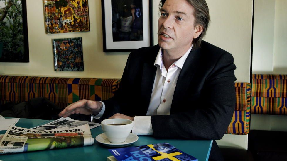 TIL GERD: Jan Davidsens n�rmeste medarbeider, �Bl�kopi�- forfatter og leder av samfunnsavdelingen i Fagforbundet, Wegard Harsvik, blir ny r�dgiver for LO-leder Gerd Kristiansen. Foto: Steinar Buholm / Dagbladet.